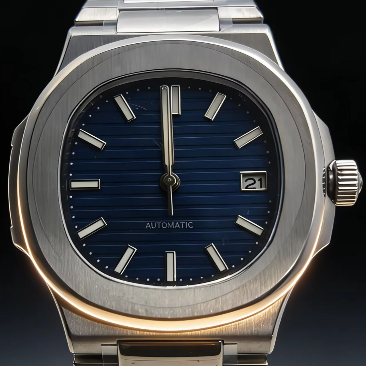Patek Philippe Watch Nautilus - Orologio meccanico automatico da uomo NH35,