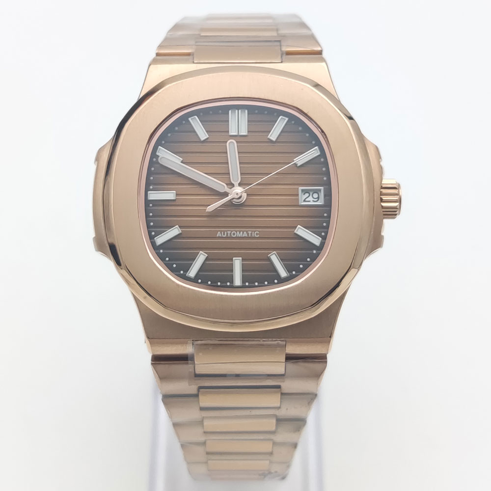 Patek Philippe Watch Nautilus - Orologio da uomo meccanico automatico con