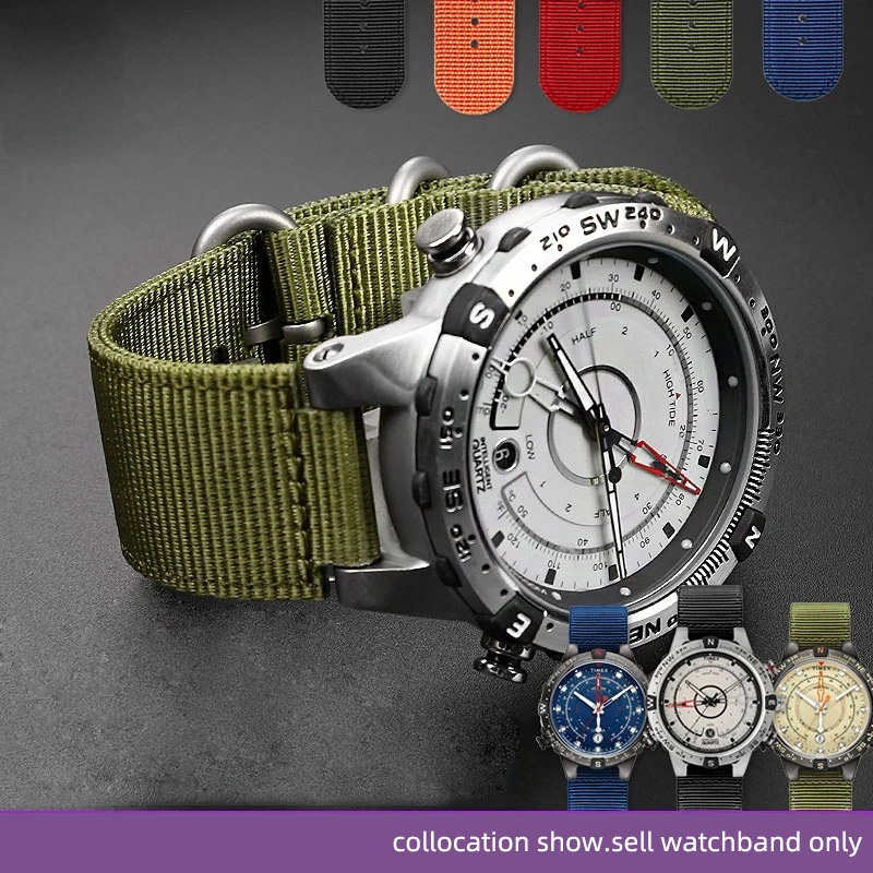Citizen Watch Promaster - 24*16mm Convesso anello di Metallo cinturino