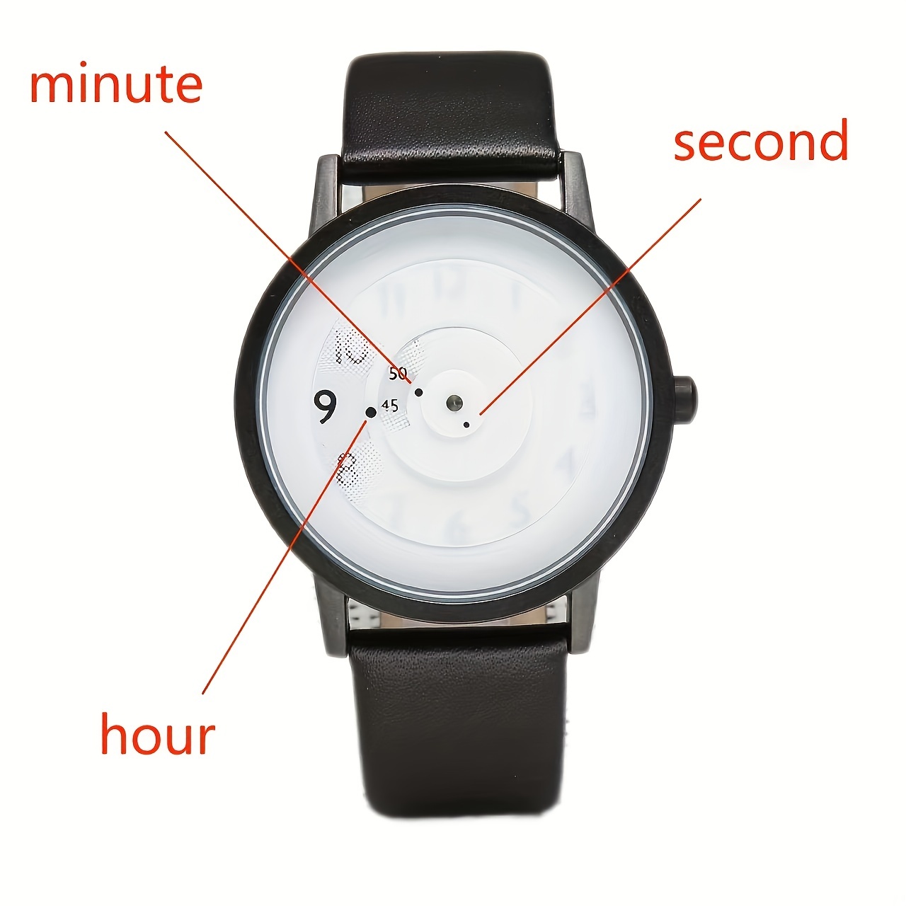 1 pezzo di tecnologia nera edi - Canvas Strap Watch recensione e prezzo