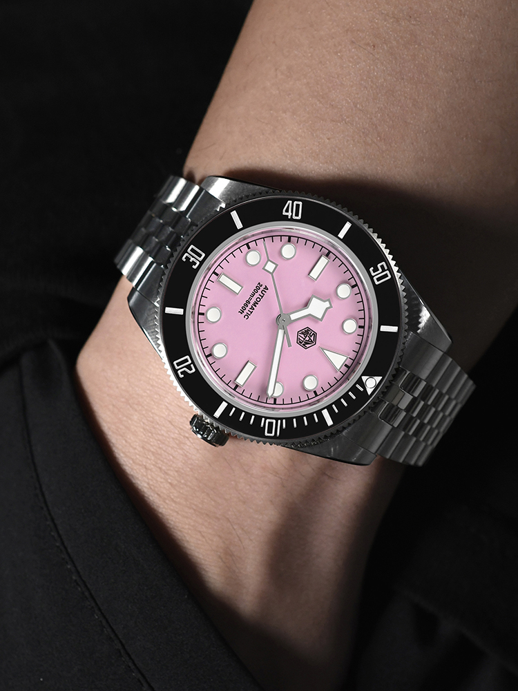 San Martin 40mm Rosa BB Diver  - Rolex Watch Submariner recensione e prezzo