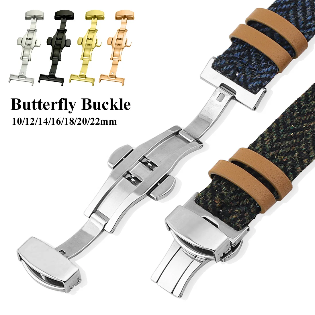 Fibbia per orologio pieghevole - Canvas Strap Watch recensione e prezzo