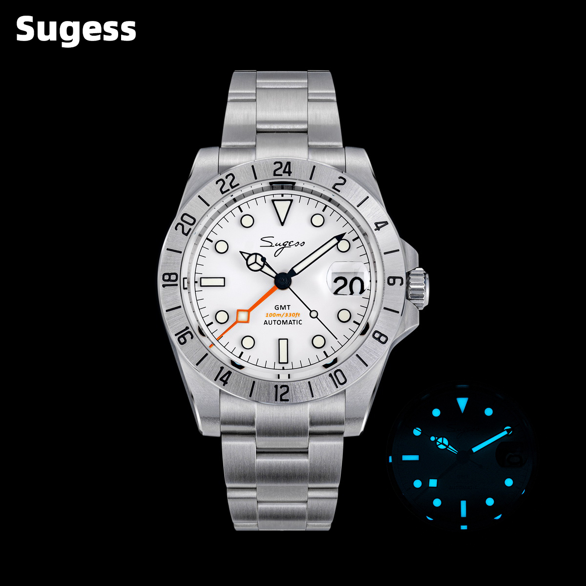 Orologio da Uomo Sugess GMT Au - Rolex Watch Submariner recensione e prezzo